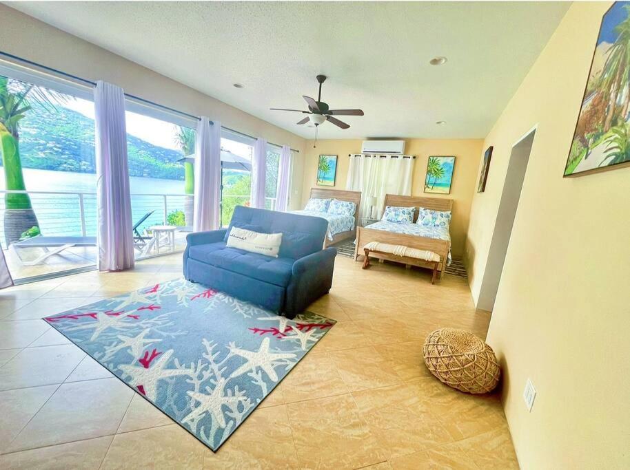 Sailfish Villa Luxury Beachfront Estate Magens Bay Cruz Bay Exterior foto