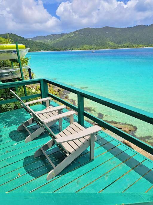Sailfish Villa Luxury Beachfront Estate Magens Bay Cruz Bay Exterior foto