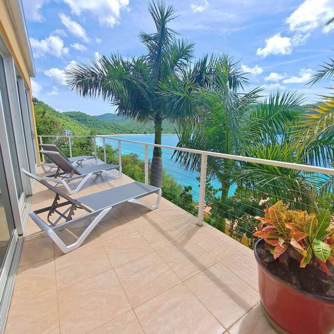 Sailfish Villa Luxury Beachfront Estate Magens Bay Cruz Bay Exterior foto
